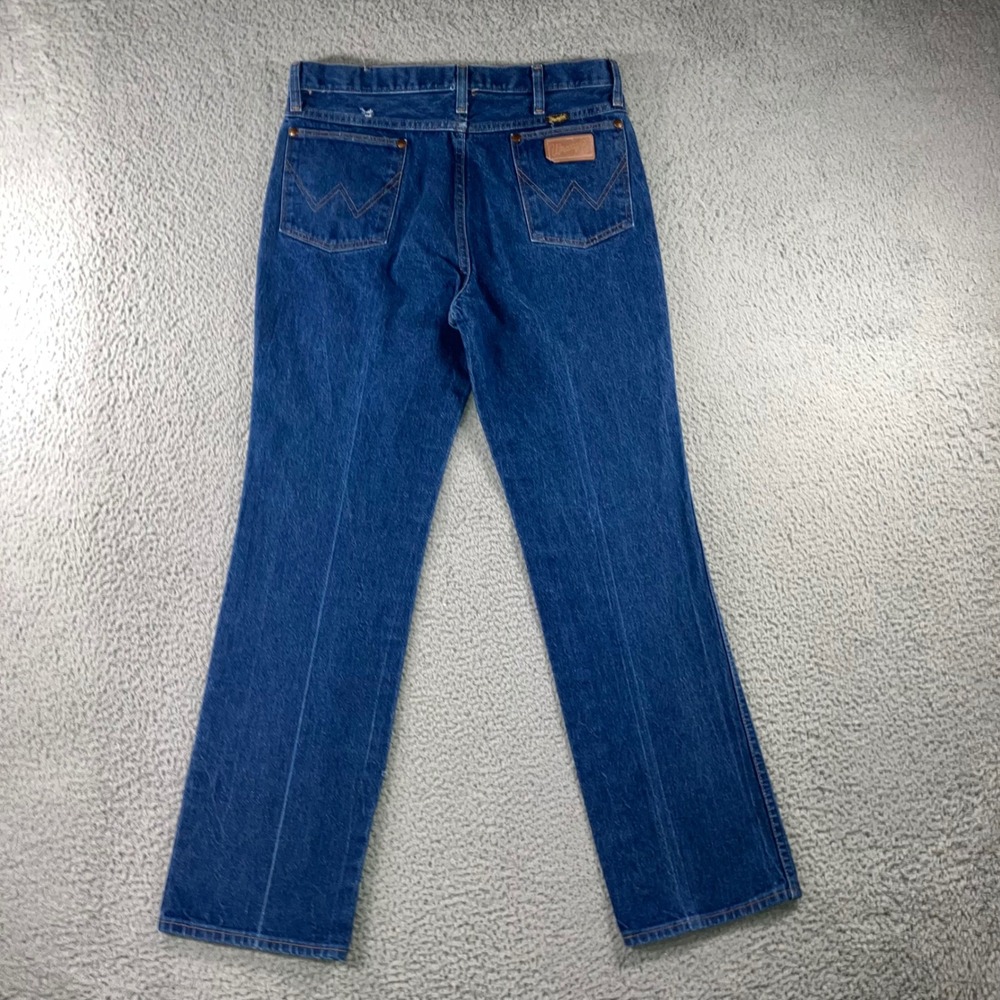 VTG Wrangler 936 Slim Fit Cowboy Cut Jeans Mens 36x32 Made in USA Fit 33x30